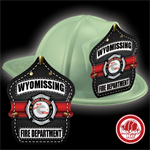 Imprinted Glow In The Dark Fire Hat -  2024 Theme Logo