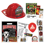 Custom Fire Hat Deluxe Pack w/Red Fire Hats - 2019