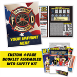 Custom Today's Heroes Fire Safety Kit - Imp. Booklet