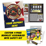 Custom Freddie Firefighter Safety Kit - Imp. Booklet