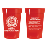 Imprinted 17 oz. Red Stadium Cup - 2024 Theme Logo