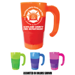 Imprinted 20 oz Stackable Color Assorted Mood Steins - 2023 Theme