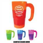 Imprinted 20 oz Stackable Color Assorted Mood Steins - Custom Logo