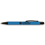 Imprinted Light Blue Halcyon® Metal Pen/Stylus