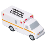 Imprinted Ambulance Stress Reliever