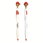 Imprinted Fire Chief Pen - Medium Tone