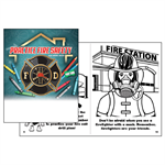 Practice Fire Safety Coloring Book