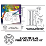 Imprinted My Fire Exit Plan Coloring Book - 2023Theme