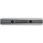 Custom Nylon Reflective Slap Bracelets - Grey