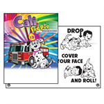 Cali Fire Pup Coloring Book