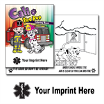 Imprinted Cali Fire Pup Coloring Book - Star of Life