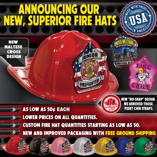 New Fire Hats for Sale!